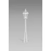 Стеклянный наземный фонарь ROMA L 95211L W прозрачный Oasis Light Стеклянный наземный фонарь ROMA L 95211L W прозрачный Oasis Light