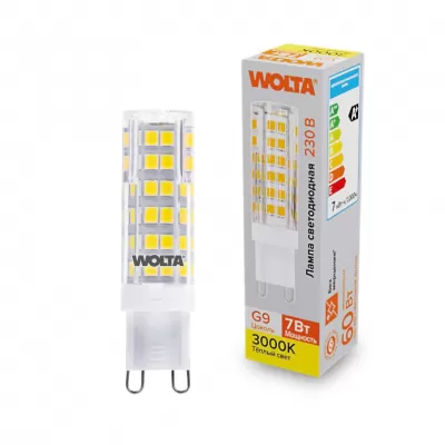 Лампочка светодиодная  WSTD-JCD-7W3KG9-C Wolta