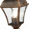 Стеклянный наземный фонарь Domenico SL082.205.01 прозрачный ST Luce