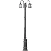 Стеклянный наземный фонарь FRANKFURT I 27360A 10 E7 Bl прозрачный Oasis Light Стеклянный наземный фонарь FRANKFURT I 27360A 10 E7 Bl прозрачный Oasis Light