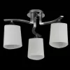 Стеклянная потолочная люстра Sol FR5454CL-03CH белая Freya