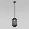 Стеклянный подвесной светильник Gem 50261/1 темно-серый серый Eurosvet