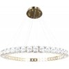 Хрустальный подвесной светильник Tiffany 10204/1000 Gold прозрачный Loft It