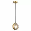 Стеклянный подвесной светильник Bala SL1156.303.01 форма шар прозрачный ST Luce