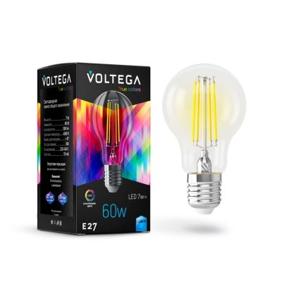 Лампочка светодиодная General purpose bulb E27 7W High CRI 7155 Voltega