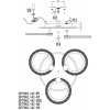 Потолочная люстра Snorri SF7061/4C-AB-BL круглая Seven Fires