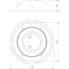 Встраиваемый светильник уличный Park 35167/S серый серый Elektrostandard