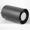 Стеклянный подвесной светильник Milam LSP-7451 серый Lussole