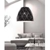 Подвесной светильник Dukka LDP 7415 BK конус черный Lumina Deco