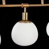 Стеклянный подвесной светильник Erich MOD221-PL-05-G белый форма шар Maytoni