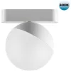 Трековый светильник Smal 359097 форма шар белый Novotech