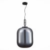 Стеклянный подвесной светильник Burasca SL1050.713.01 цилиндр серый ST Luce