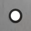 Стеклянный встраиваемый светильник уличный Step 5 MRL LED 1108 чёрный белый Elektrostandard