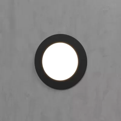 Встраиваемый светильник уличный  MRL LED 1108 чёрный Elektrostandard