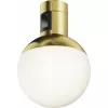 Трековый светильник Luna TR149-1-5W3K-BS форма шар белый Maytoni