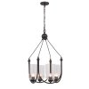 Стеклянная подвесная люстра Codita SL333.303.04 прозрачная ST Luce