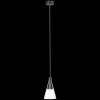 Стеклянный подвесной светильник Cone 757017 конус белый Lightstar