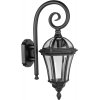 Стеклянный настенный фонарь уличный ROMA S 95202S/18 Bl прозрачный Oasis Light