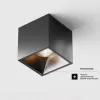 Точечный светильник Alfa LED C065CL-L12B3K куб черный Maytoni