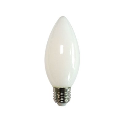 Лампочка светодиодная филаментная LED-C35-SLF LED-C35-6W/4000K/E27/FR/SLF Volpe
