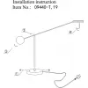 Интерьерная настольная лампа Некси 09440-T,19(4000K) белый Kink Light