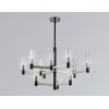 Стеклянная потолочная люстра HIGH LIGHT LH55505 цилиндр прозрачная Ambrella