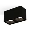 Точечный светильник Techno XS7851002 куб черный Ambrella