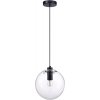 Стеклянный подвесной светильник Noor SL1056.413.01 форма шар прозрачный ST Luce