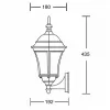Стеклянный настенный фонарь уличный  91301S Bl прозрачный Oasis Light Стеклянный настенный фонарь уличный  91301S Bl прозрачный Oasis Light