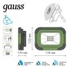 Стеклянный прожектор уличный Portable 686400310 прозрачный Gauss
