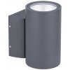 Стеклянный настенный светильник уличный Dwell NC-803072-DG цилиндр прозрачный
