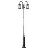 Стеклянный наземный фонарь BARSELONA 81210A 10 E7 down Bl прозрачный цилиндр Oasis Light
