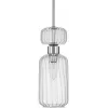 Стеклянный подвесной светильник Gloss 1141/1S Chrome/Clear цилиндр прозрачный Escada Стеклянный подвесной светильник Gloss 1141/1S Chrome/Clear цилиндр прозрачный Escada