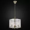 Стеклянная подвесная люстра Версаль CL408133 прозрачная цилиндр Citilux