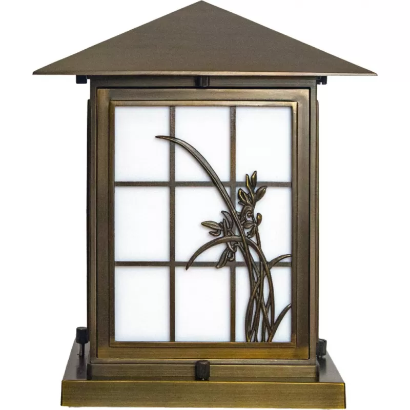 Стеклянный наземный светильник LD-JP LD-JP01 белый LD-Lighting Стеклянный наземный светильник LD-JP LD-JP01 белый LD-Lighting