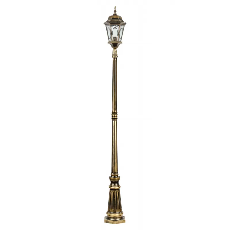 Стеклянный наземный фонарь ASTORIA 2M 91409M Gb овал прозрачный Oasis Light Стеклянный наземный фонарь ASTORIA 2M 91409M Gb овал прозрачный Oasis Light