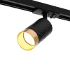 Трековый светильник Wtl-Gu10 WTL-GU10/09BG цилиндр черный Wolta