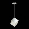 Стеклянный подвесной светильник Riello SL1182.103.01 куб прозрачный ST Luce