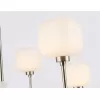 Стеклянная потолочная люстра HIGH LIGHT LH53001 белая Ambrella