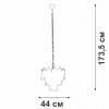 Подвесная люстра  V5813-8/5 прозрачная Vitaluce