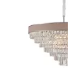 Хрустальная подвесная люстра Etna 2902-11P прозрачная Favourite
