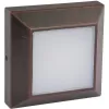 Настенный светильник уличный Встраиваемые светильники c LED W4021 R белый Oasis Light Настенный светильник уличный Встраиваемые светильники c LED W4021 R белый Oasis Light