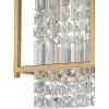 Хрустальный подвесной светильник Flood 2103/1S Gold прозрачный Escada