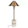 Интерьерная настольная лампа Travertine 10444T/B конус Loft It