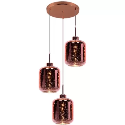 Подвесной светильник  LDP 6811-3 RD R.GD Lumina Deco