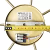 Стеклянная потолочная люстра Tonga CL212173 белая форма шар Citilux