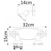 Спот Focus A5219AP-2BR Artelamp