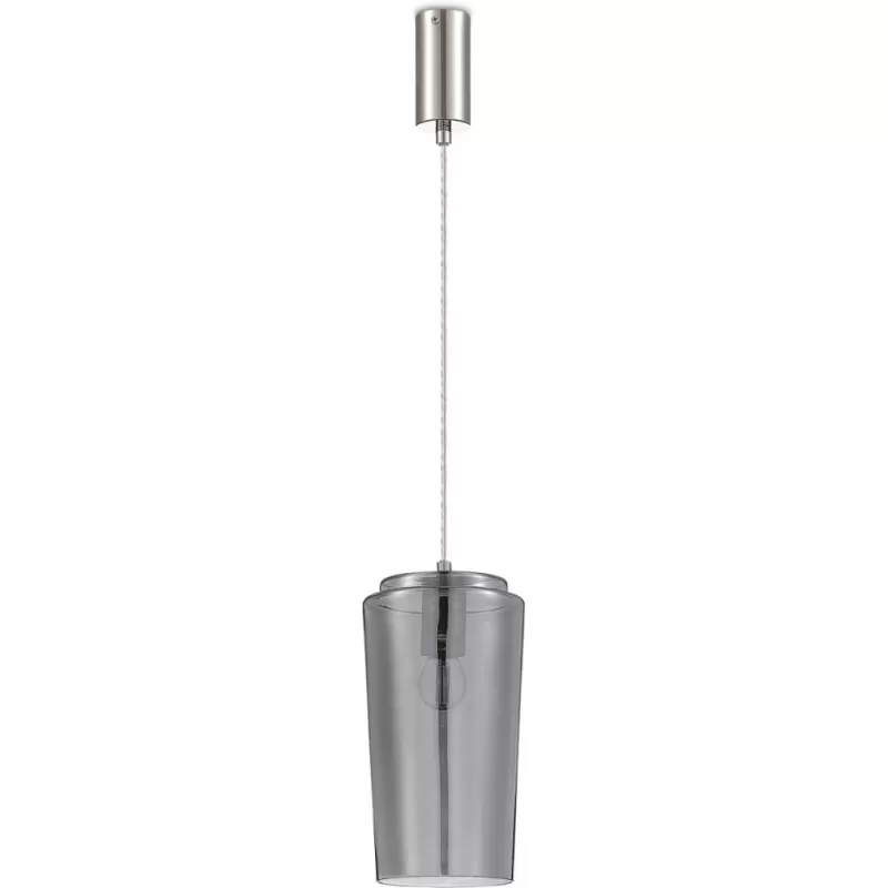 Стеклянный подвесной светильник Eleganza S111058.1Smoky цилиндр Стеклянный подвесной светильник Eleganza S111058.1Smoky цилиндр