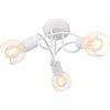 Потолочная люстра Fiastra 54028-3W белая Globo