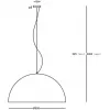 Подвесной светильник Dome MOD169PL-05GB1 черный Maytoni